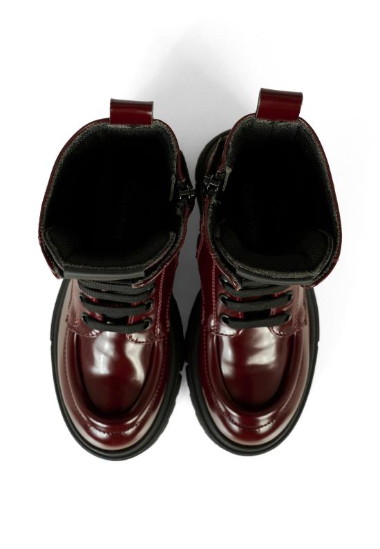 25FW [키즈] 캘빈클라인 미들 부츠 V4A5 83132 1453356 BORDEAUX - CALVIN KLEIN