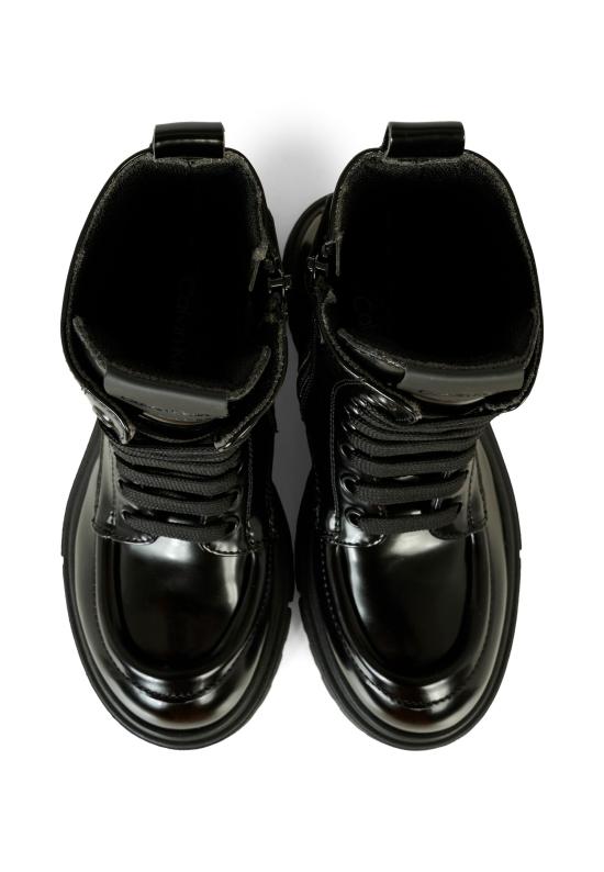 25FW [키즈] 캘빈클라인 미들 부츠 V4A5 83132 1453999 BLACK - CALVIN KLEIN