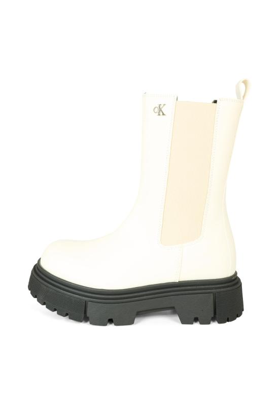 25FW [키즈] 캘빈클라인 미들 부츠 V4A5 83137 1355672 WHITE - CALVIN KLEIN