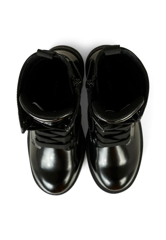 25FW [키즈] 캘빈클라인 미들 부츠 V3X5 83185 1453999 BLACK - CALVIN KLEIN