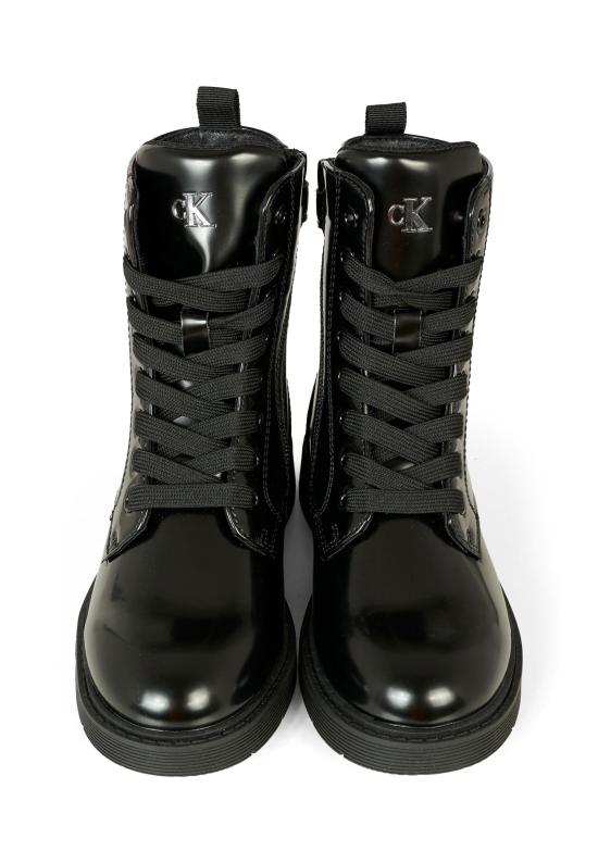 25FW [키즈] 캘빈클라인 미들 부츠 V3X5 83185 1453999 BLACK - CALVIN KLEIN