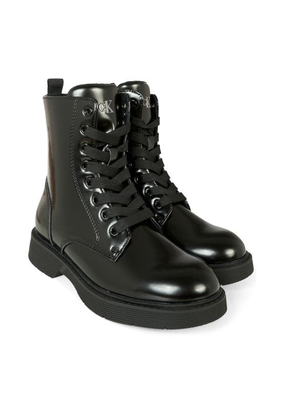 25FW [키즈] 캘빈클라인 미들 부츠 V3X5 83185 1453999 BLACK - CALVIN KLEIN