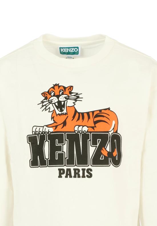 25FW [키즈] 겐조 티셔츠 K61448 117 WHITE - KENZO