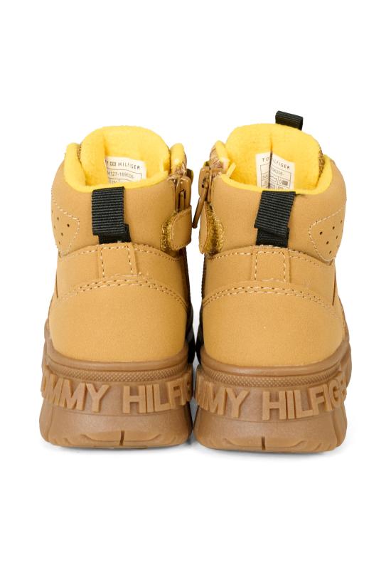 25FW [키즈] 타미힐피거 미들 부츠 T1X5 34127 1696206 YELLOW - TOMMY HILFIGER