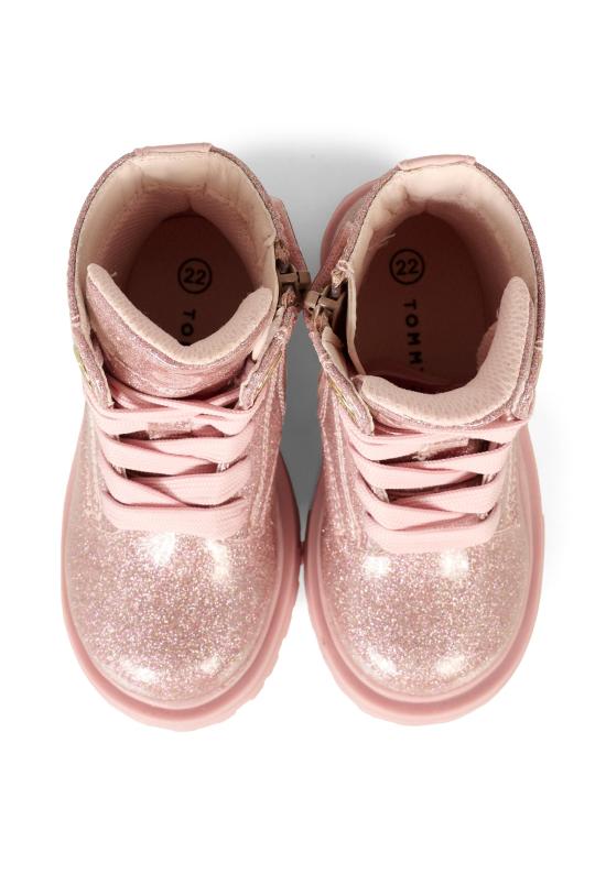 25FW [키즈] 타미힐피거 미들 부츠 T1A5 34005 1237302 PINK - TOMMY HILFIGER