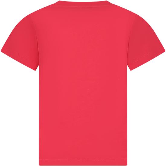  [키즈] 발망 티셔츠 BU8A91 Z0057 50E FUCHSIA - BALMAIN