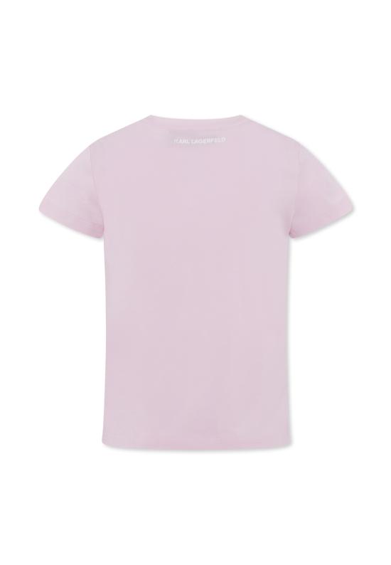 25SS [키즈] 칼라거펠트 티셔츠 Z30491 46P PINK - KARL LAGERFELD
