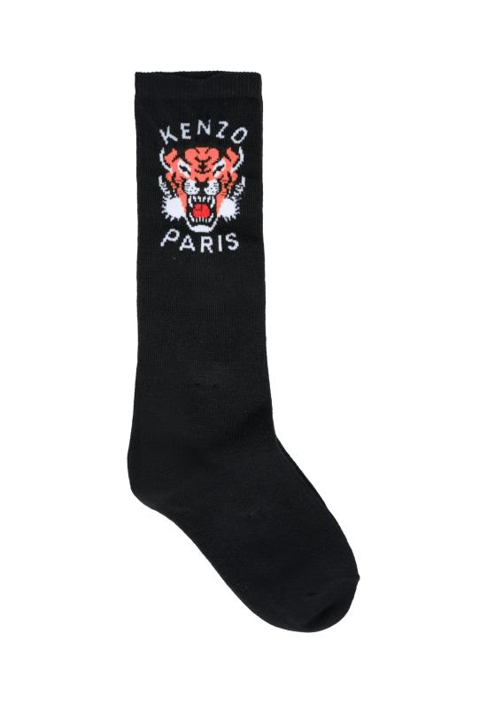 25FW [키즈] 겐조 발목 양말 K61217 095 BLACK