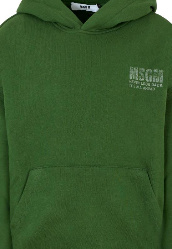 25FW [키즈] 엠에스지엠 풀오버 F5MSJUHS088 MS039 GREEN - MSGM