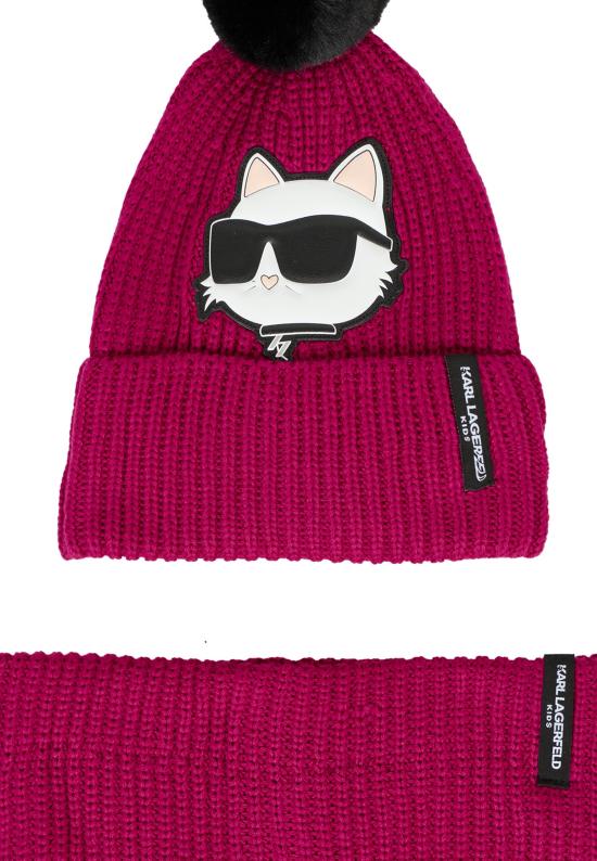 25FW [키즈] 칼라거펠트 액세서리 Z31011 469 FUCHSIA - KARL LAGERFELD