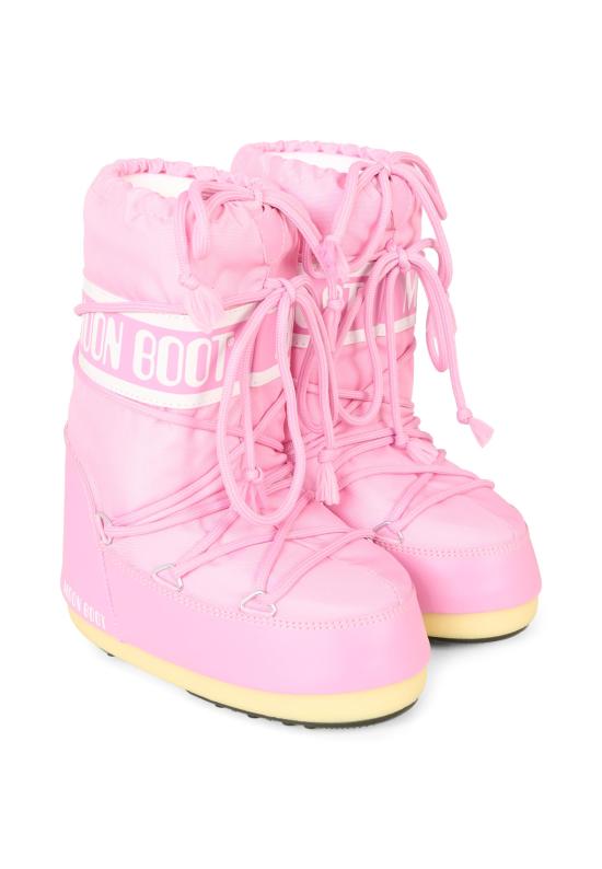 25FW [키즈] 문부츠 아이콘 나일론 부츠 80D1400440 J001 PINK - MOON BOOT