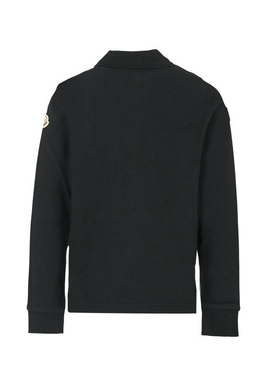 25FW [키즈] 몽클레어 폴로 셔츠 K2954 8B00002 89ALK 999 BLACK - MONCLER