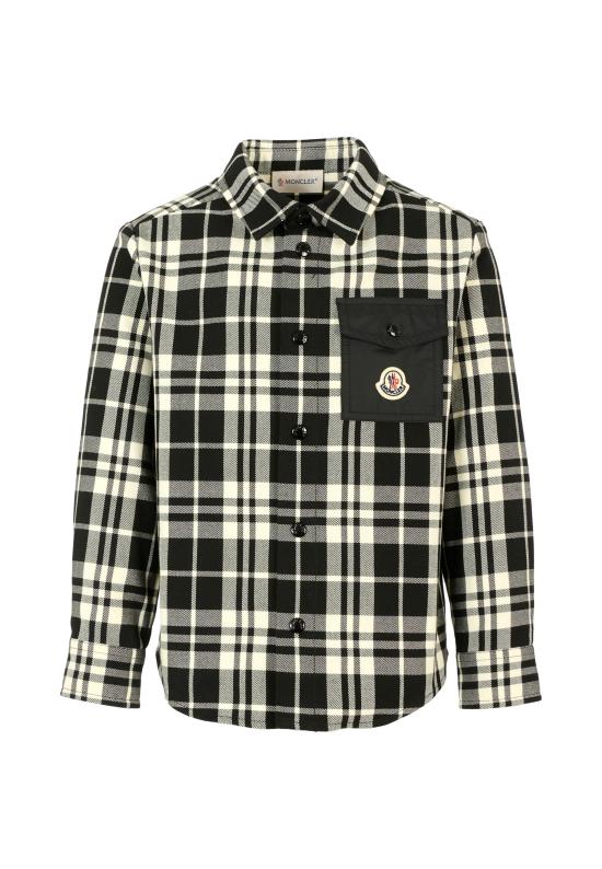 25FW [키즈] 몽클레어 탑 K2954 2F00004 598ZH F90 BLACK