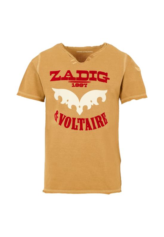 25FW [키즈] 자딕앤볼테르 티셔츠 X60488 213 BROWN