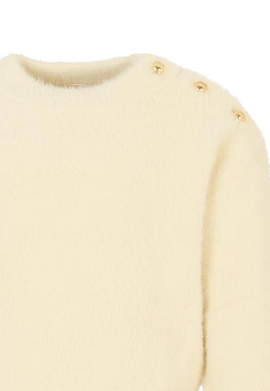 25FW [키즈] 마이클 코어스 니트/스웻셔츠 R30467 190 IVORY - MICHAEL KORS