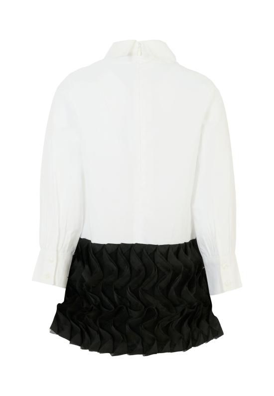 25FW [키즈] 칼라거펠트 원피스 Z30617 N50 WHITE - KARL LAGERFELD