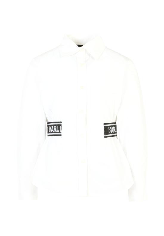 25FW [키즈] 칼라거펠트 셔츠 Z30587 10P WHITE