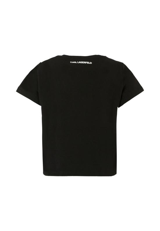25FW [키즈] 칼라거펠트 티셔츠 Z30944 09B BLACK - KARL LAGERFELD