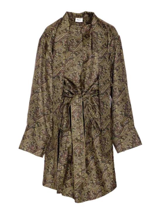 25SS 생로랑 미디 스커트 830263Y6K901355 Multicolour