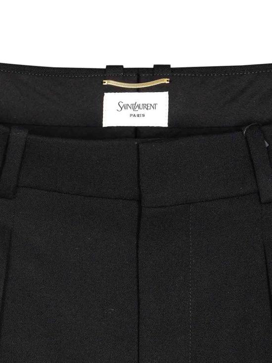 25SS 생로랑 스트레이트 팬츠 824389Y7E631000 Black - SAINT LAURENT