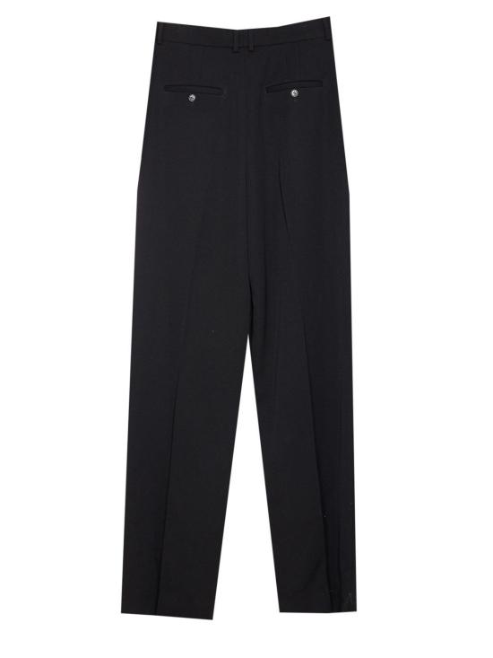 25SS 생로랑 스트레이트 팬츠 824389Y7E631000 Black - SAINT LAURENT