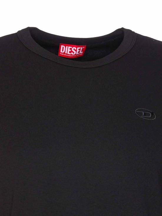  디젤 반팔 티셔츠 A166720AIJU9XX Black - DIESEL