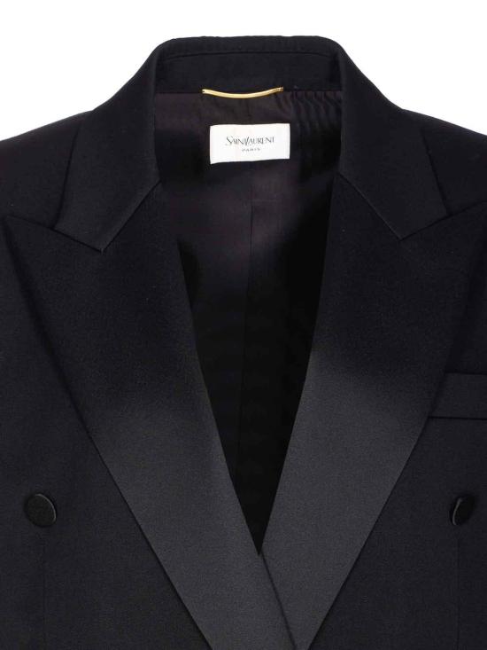  생로랑 자켓 828008Y7E631000 Black - SAINT LAURENT