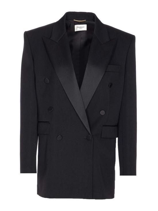  생로랑 자켓 828008Y7E631000 Black