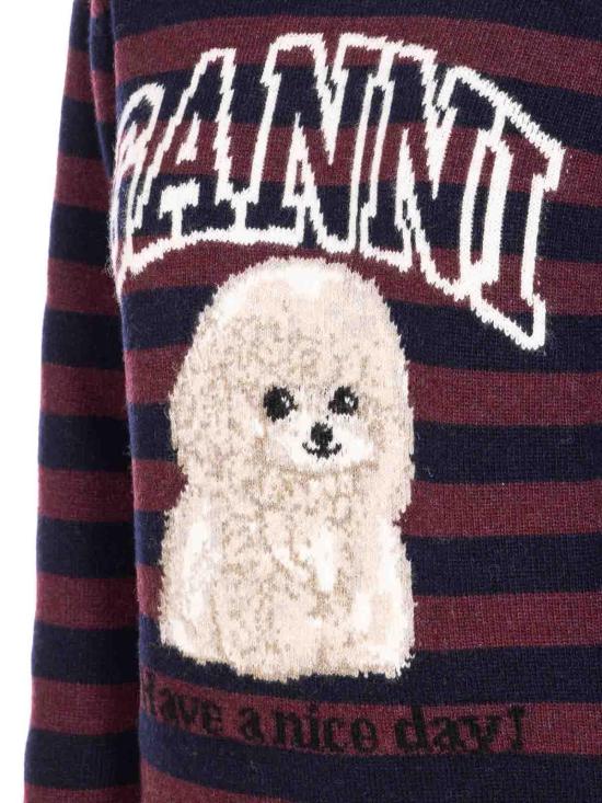 25FW 가니 긴팔 티셔츠 K2567999 Multicolour - GANNI