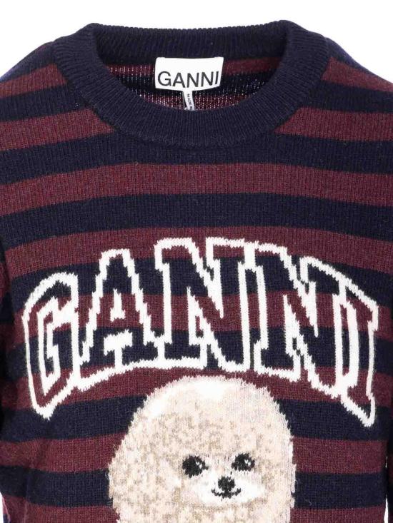 25FW 가니 긴팔 티셔츠 K2567999 Multicolour - GANNI