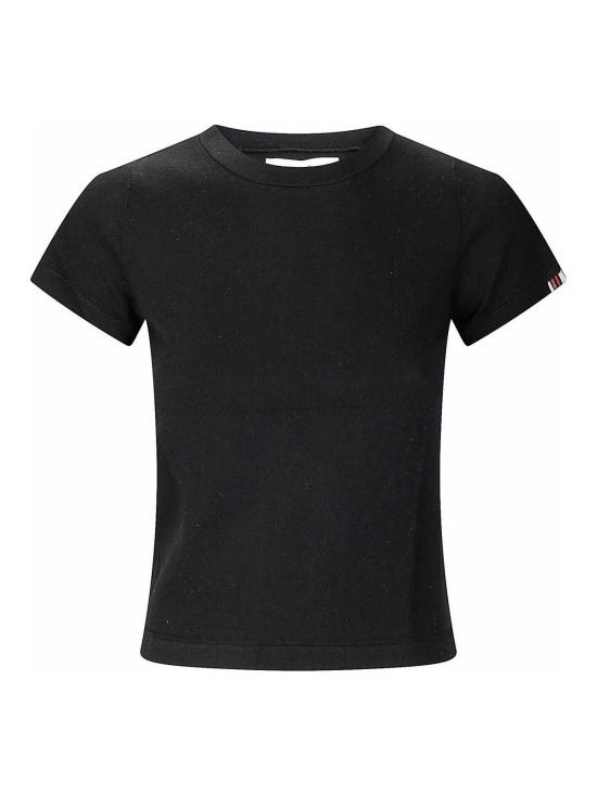 25FW 익스트림캐시미어 반팔 티셔츠 N292AMERICARAVEN Black