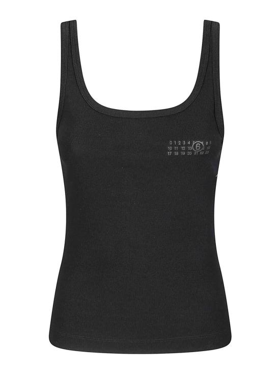  MM6 메종마르지엘라 민소매 티셔츠 S52NL0070M20054900 Black