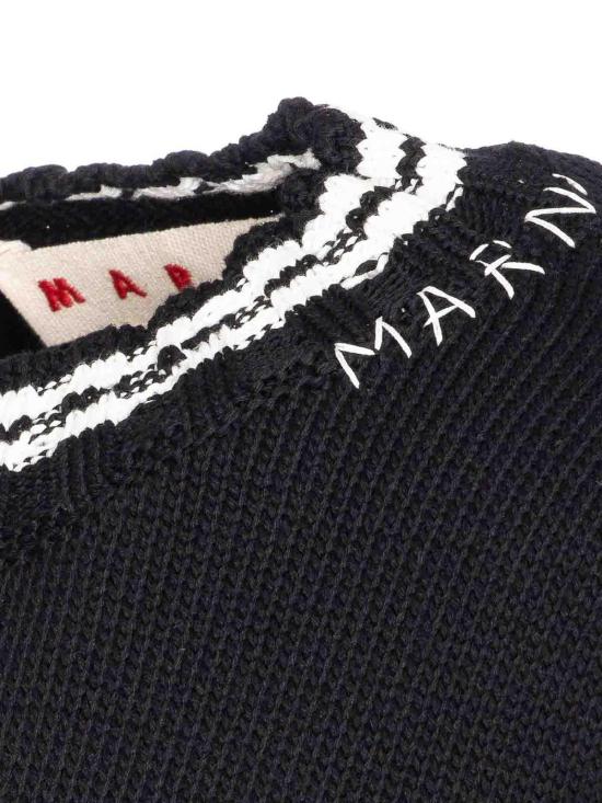 25FW 마르니 긴팔 티셔츠 GCMD0276Q2UFC652V2N99 Black - MARNI