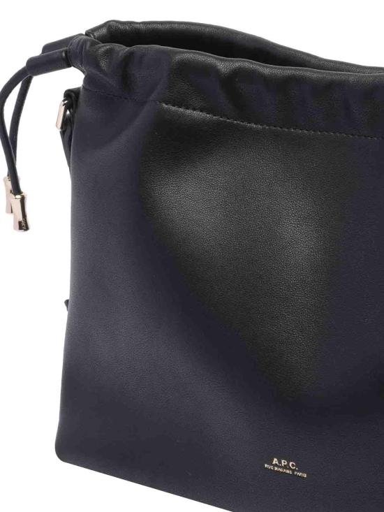 26SS 아페쎄 니논 드로스트링 백 PUAATF61583LZZ Black - A.P.C.