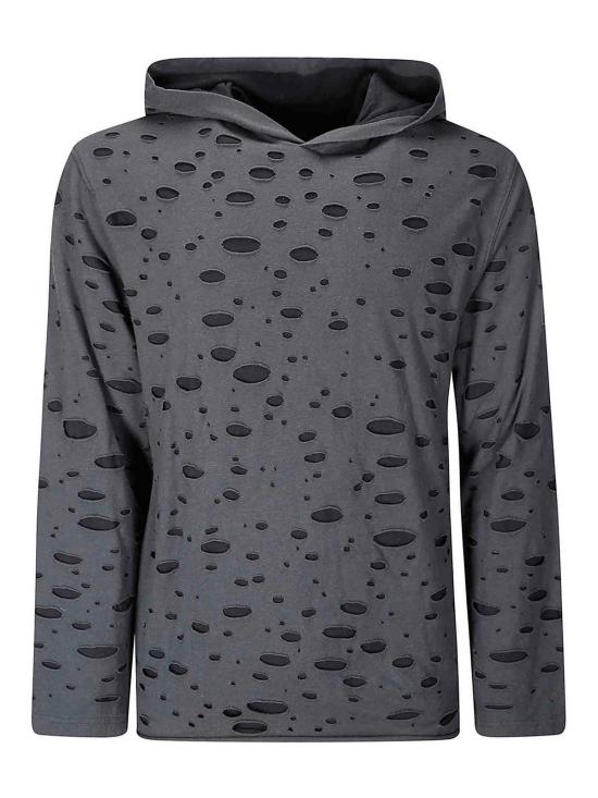 25SS 아크네 스튜디오 후드 티셔츠 BL0407BM0 Black