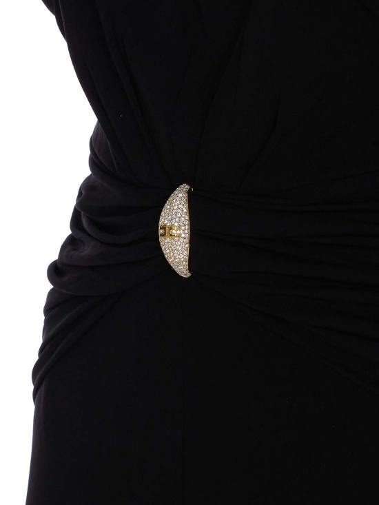 25SS 엘리자베타프랜치 롱 스커트 AB71952E2110 Black - ELISABETTA FRANCHI