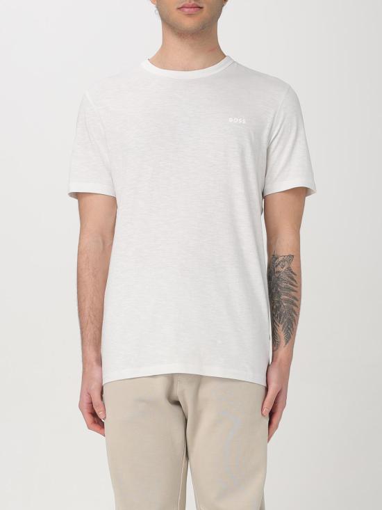 25FW 보스 반팔 티셔츠 50508243 106 White