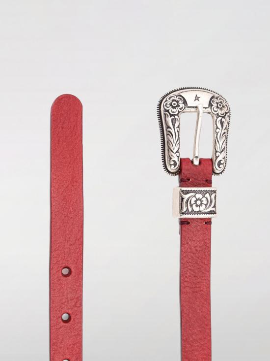 25FW 골든구스 레귤러 벨트 GWA00402A00013340519 Red - GOLDEN GOOSE