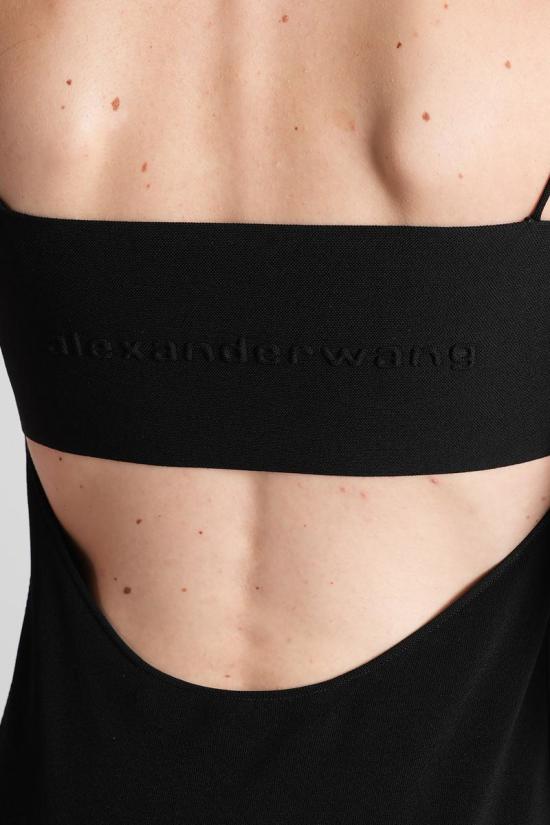 25FW 알렉산더 왕 롱 원피스 423075 1KC3256002 Black - ALEXANDER WANG