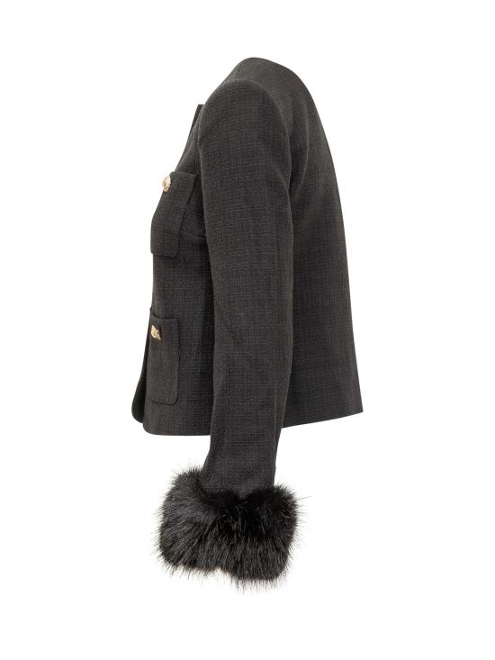 25FW 셀프 포트레이트 수트 자켓 AW25088JB BLACK - SELF PORTRAIT