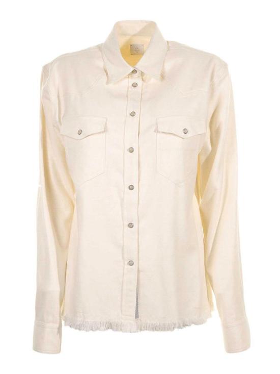  일레븐티 셔츠 H80CAMG11TES0H22302 Beige