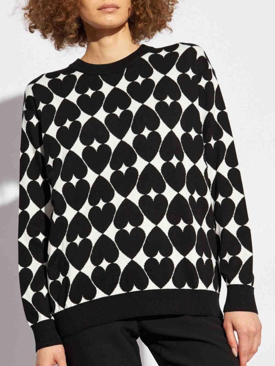 25FW 모스키노 긴팔 티셔츠 091755062555 Black - MOSCHINO