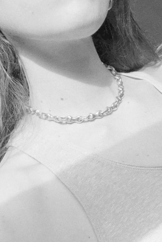  앙하리드 스튜디오 목걸이/팬던트 Angharad Studio 링크 네크리스 스털링 실버 - ANGHARAD STUDIO