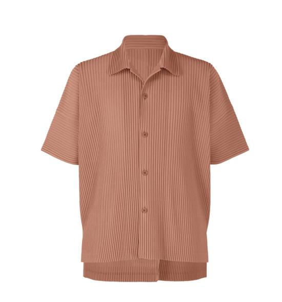  이세이 미야케 반팔 셔츠 옴므 플리세  7월 월간 컬러 탑