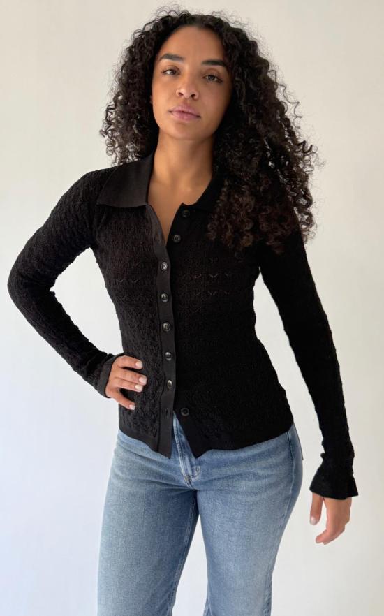  씨뉴욕 가디건 시니 루비 니트 카디건 - SEA NY