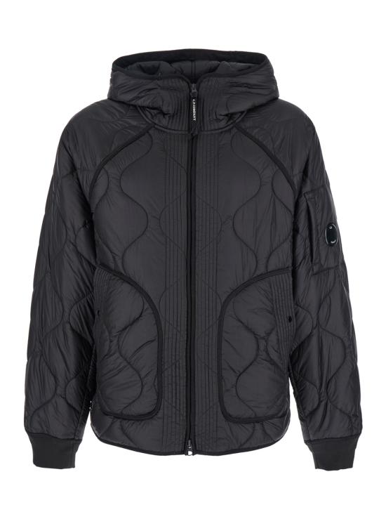 25FW 씨피 컴퍼니 라이너 후드 패디드 자켓  19CMOW047A110158A999 BLACK DOM