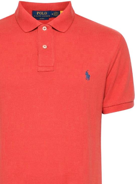 25SS 폴로 랄프로렌 폴로 티셔츠 710536856 443 SPRING RED - POLO RALPH LAUREN