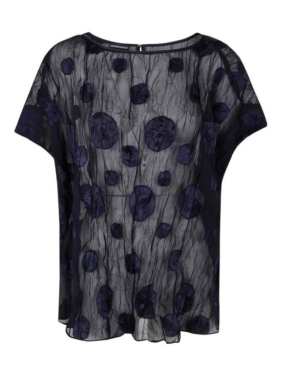  엠포리오 아르마니 반팔 티셔츠 EW000875AF12530F4031 Blue