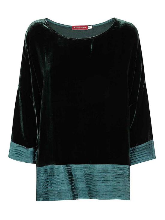  비앙코 르브랭 블라우스 S477095V05 Green