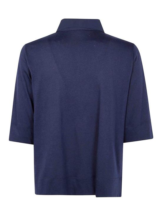 26SS 세븐티 폴로 티셔츠 MJ1981890180754 Blue - SEVENTY